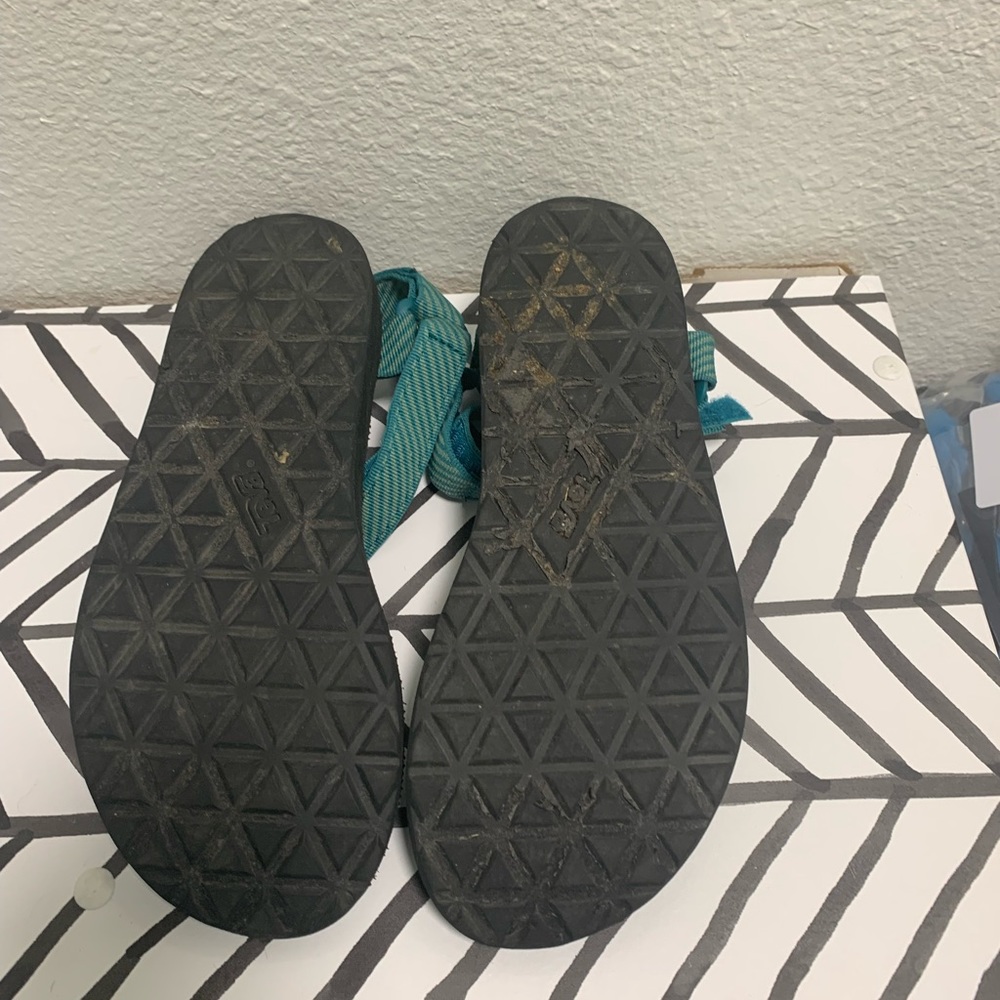 Teva Turquoise Sandals - Picture 2 of 2
